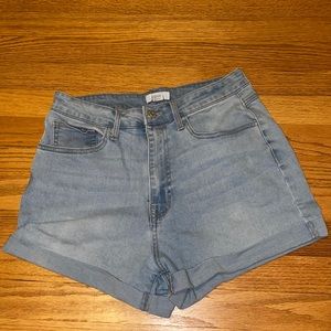Forever 21 high waisted jean shorts